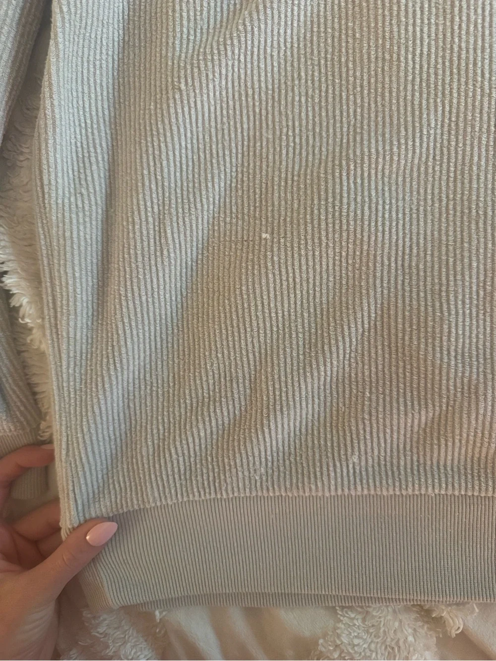 Thread & supply corded crewneck-XL